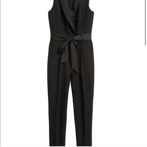 Black Tuxedo Jumpsuit